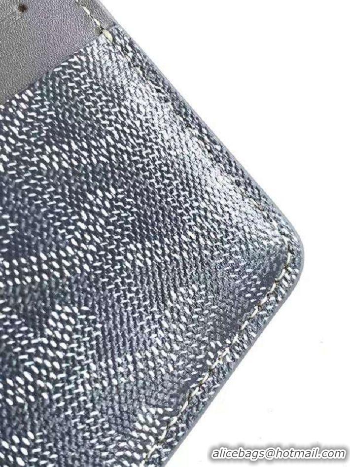 Best Price Goyard Insert Louise Wallet 8503 Dark Grey