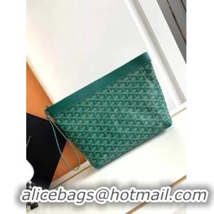 Famous Brand Goyard Original Conti Clutch Bag 8811 Green