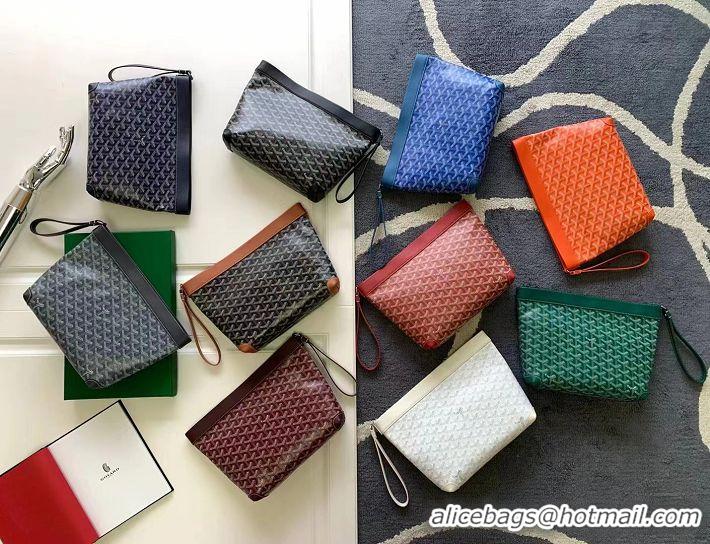 Famous Brand Goyard Original Conti Clutch Bag 8811 Green