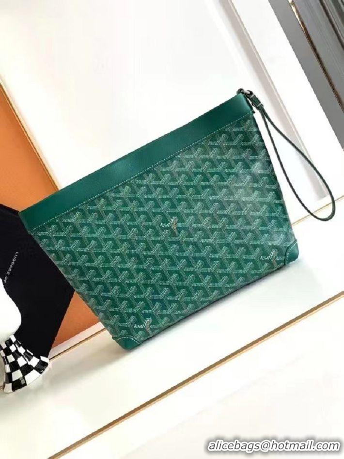 Famous Brand Goyard Original Conti Clutch Bag 8811 Green