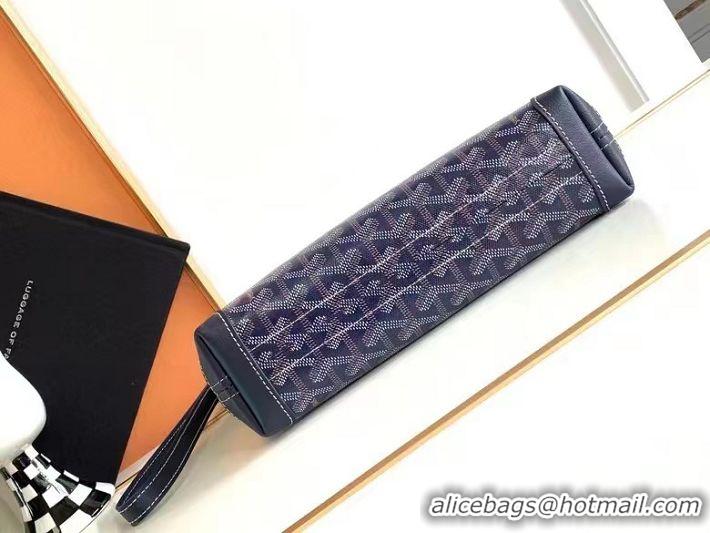 Top Design Goyard Original Conti Clutch Bag 8811 Navy Blue