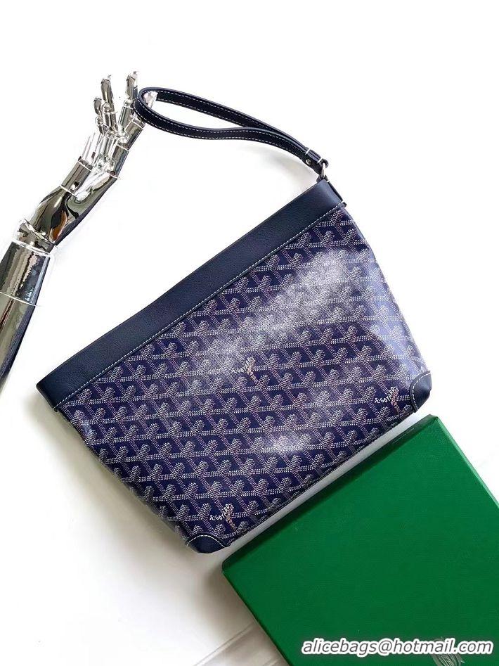 Top Design Goyard Original Conti Clutch Bag 8811 Navy Blue