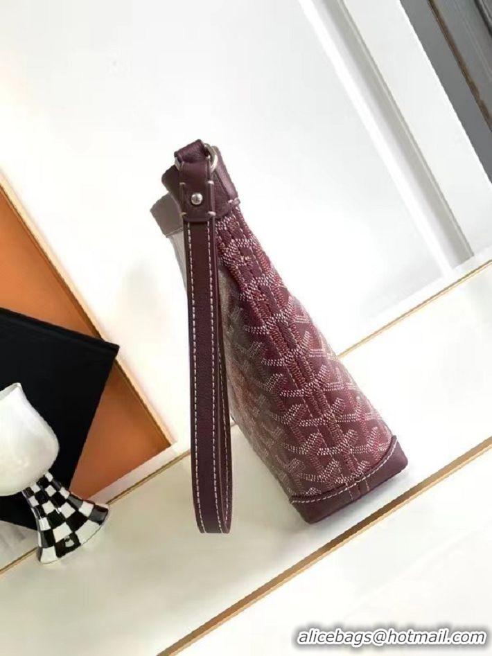 Traditional Discount Goyard Original Conti Clutch Bag 8811 Burgundy