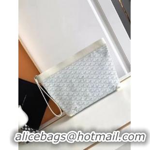 Luxurious Low Cost Goyard Original Conti Clutch Bag 8811 White