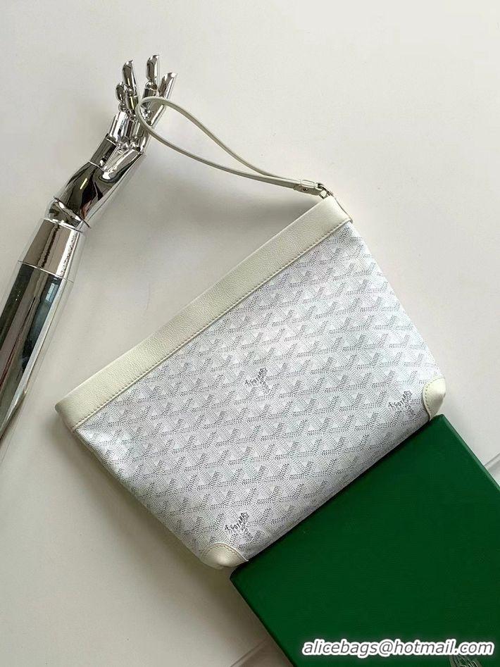 Luxurious Low Cost Goyard Original Conti Clutch Bag 8811 White