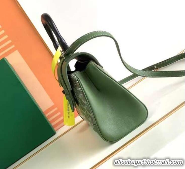 Reasonable Price Goyard Mini Saigon Souple Top Handle Bag 8005 Avocado Green