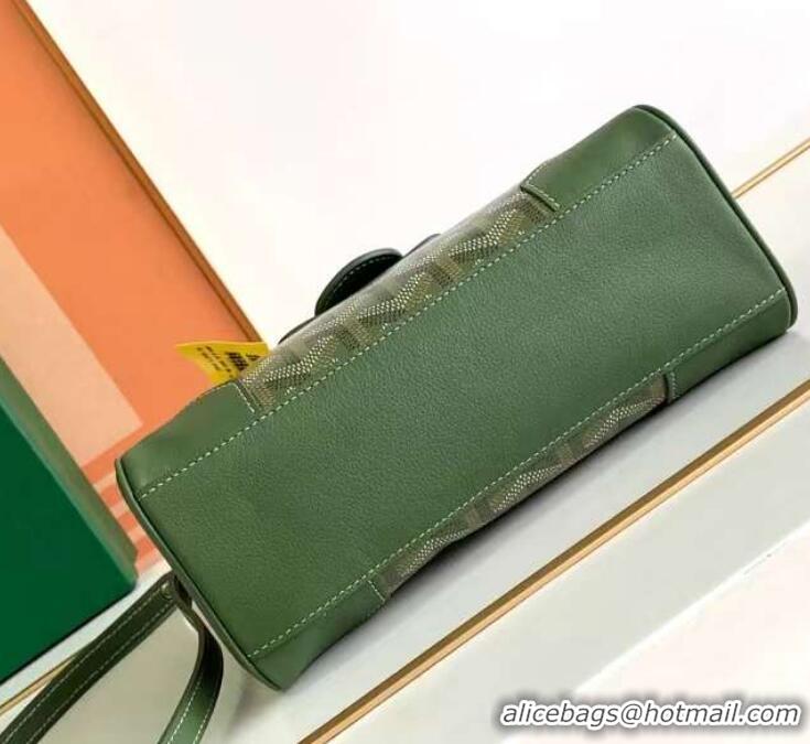 Reasonable Price Goyard Mini Saigon Souple Top Handle Bag 8005 Avocado Green