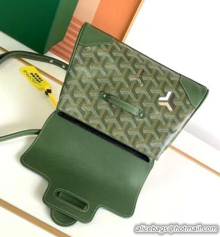 Reasonable Price Goyard Mini Saigon Souple Top Handle Bag 8005 Avocado Green