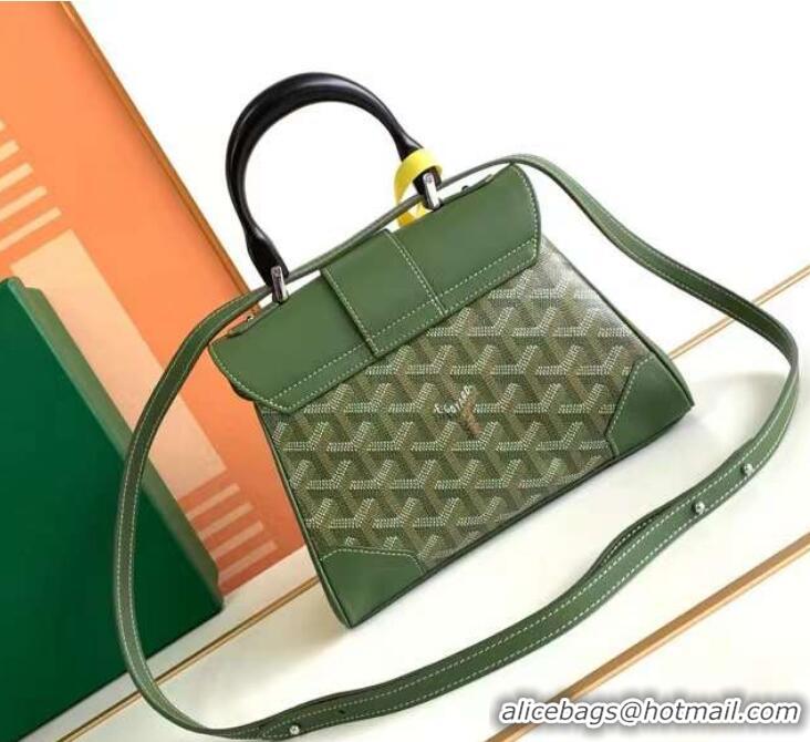 Reasonable Price Goyard Mini Saigon Souple Top Handle Bag 8005 Avocado Green