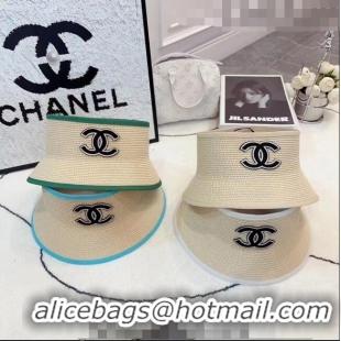 Best Price Chanel Straw Visor Hat 061309 2023