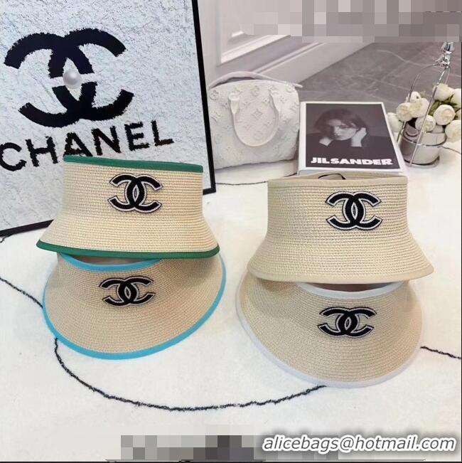 Best Price Chanel Straw Visor Hat 061309 2023