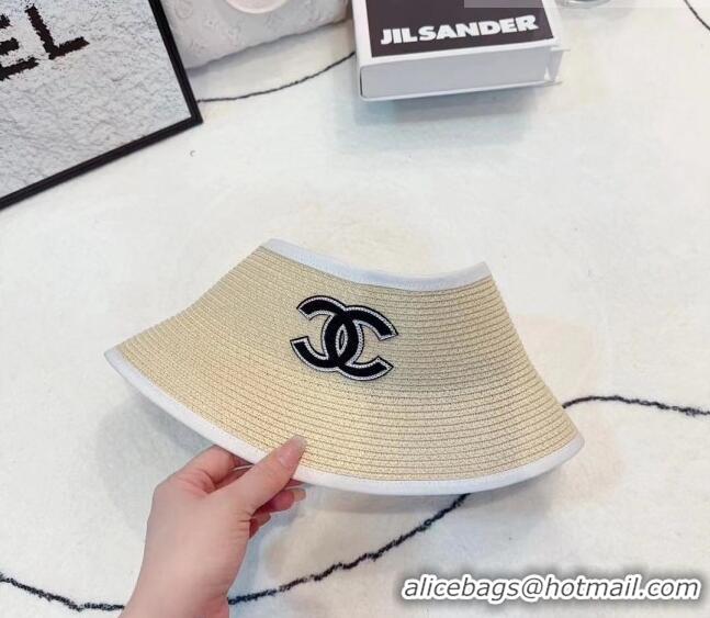 Best Price Chanel Straw Visor Hat 061309 2023