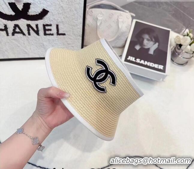 Best Price Chanel Straw Visor Hat 061309 2023