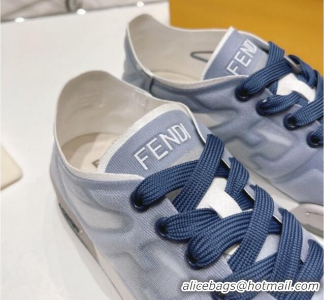 Best Grade Fendi Match Mesh Low Top Sneakers Blue 420068