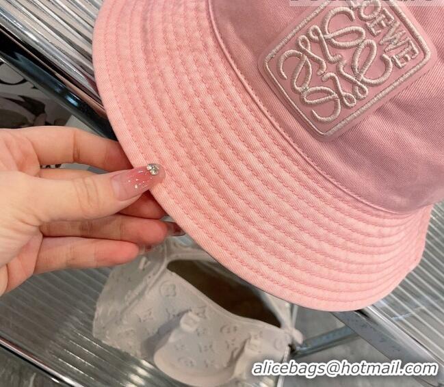 Promotional Loewe Cotton Bucket Hat 0613 Pink 2023