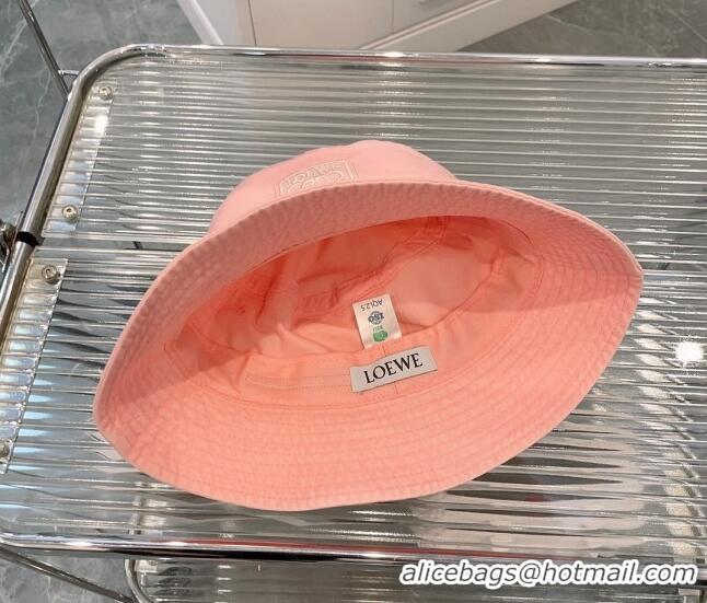 Promotional Loewe Cotton Bucket Hat 0613 Pink 2023