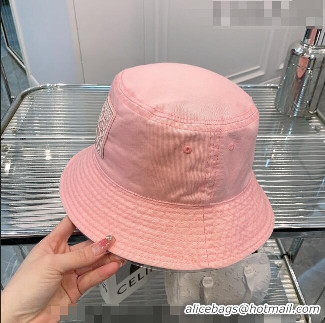 Promotional Loewe Cotton Bucket Hat 0613 Pink 2023