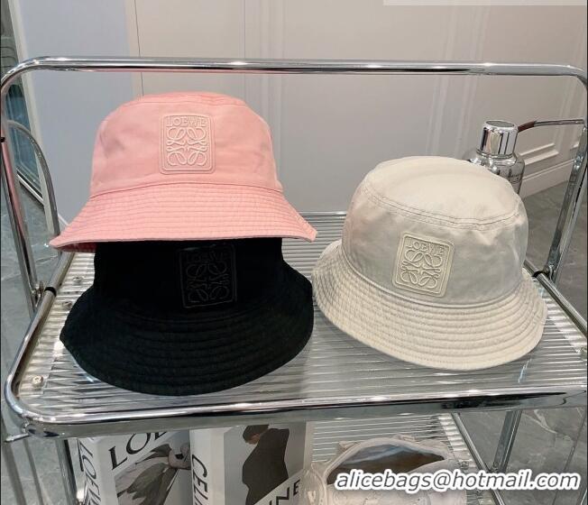 Promotional Loewe Cotton Bucket Hat 0613 Pink 2023