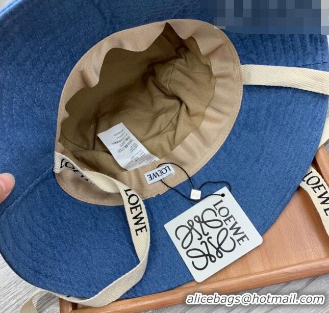 Well Crafted Loewe Denim Bucket Hat 0613 Blue 2023