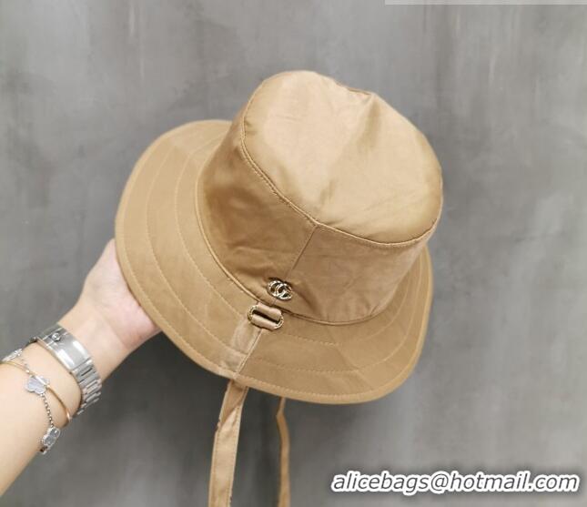 Shop Promotional Gucci Reversible Bucket Hat G0613 Beige 2023