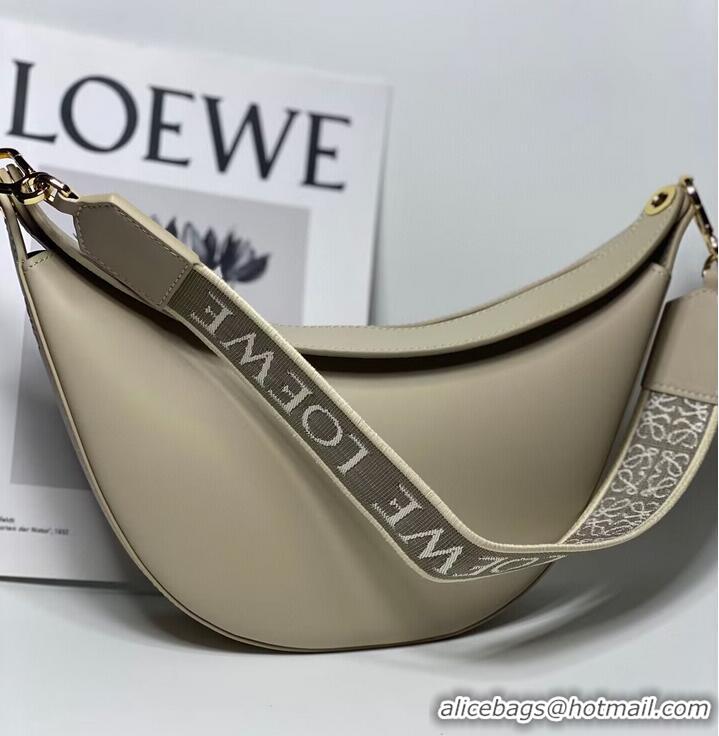 Low Cost Loewe Original Leather Shoulder Handbag 3073 Gray