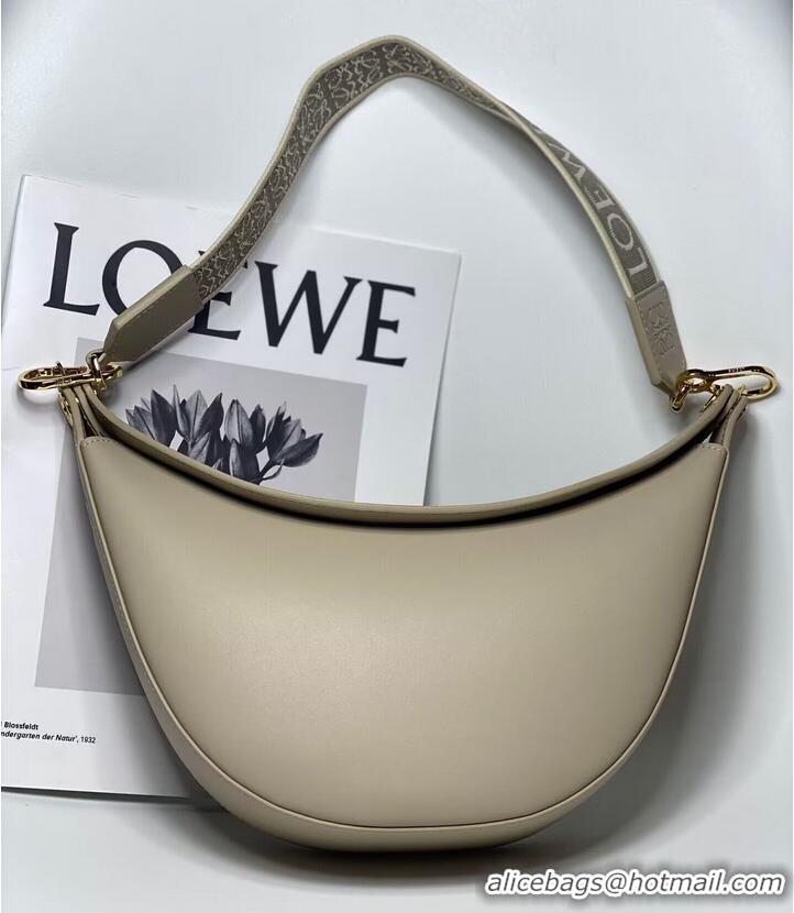 Low Cost Loewe Original Leather Shoulder Handbag 3073 Gray