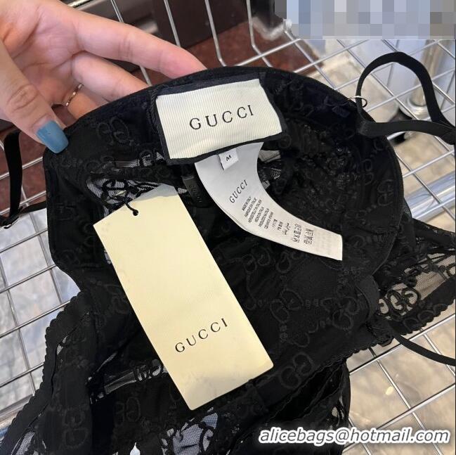 ​Promotional Gucci GG Swimwear G6610 Black 2023