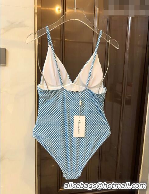 ​Good Looking Promotional Dior Swimwear D6709 Blue 2023