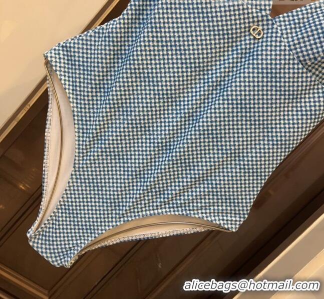 ​Good Looking Promotional Dior Swimwear D6709 Blue 2023