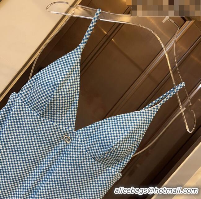 ​Good Looking Promotional Dior Swimwear D6709 Blue 2023