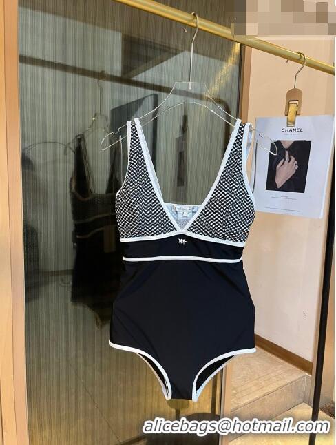 Famous Brand Dior Swimwear D6705 Black 2023