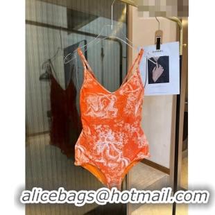 ​Top Quality Dior Swimwear D6704 Orange 2023