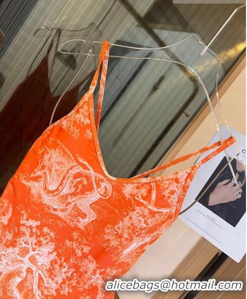 ​Top Quality Dior Swimwear D6704 Orange 2023