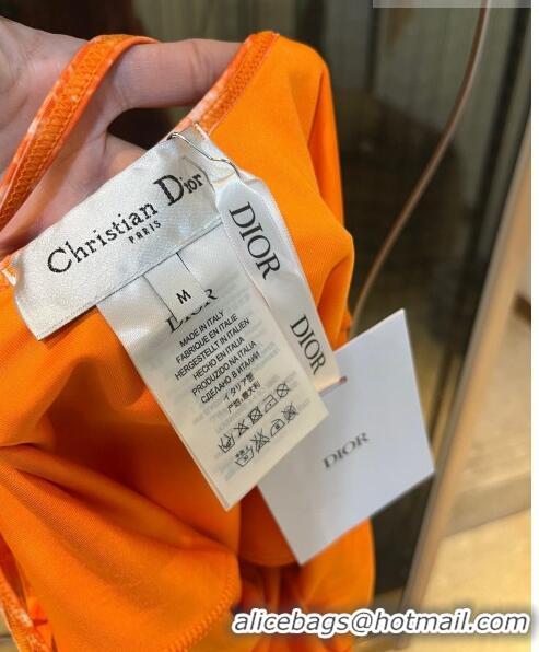 ​Top Quality Dior Swimwear D6704 Orange 2023