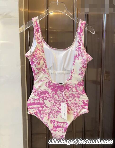 ​Famous Brand Dior Toile de Jouy Swimwear 0613 Purple 2023