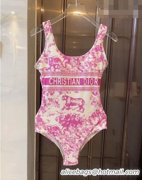 ​Famous Brand Dior Toile de Jouy Swimwear 0613 Purple 2023