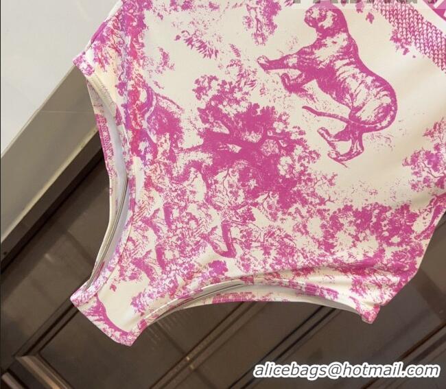 ​Famous Brand Dior Toile de Jouy Swimwear 0613 Purple 2023