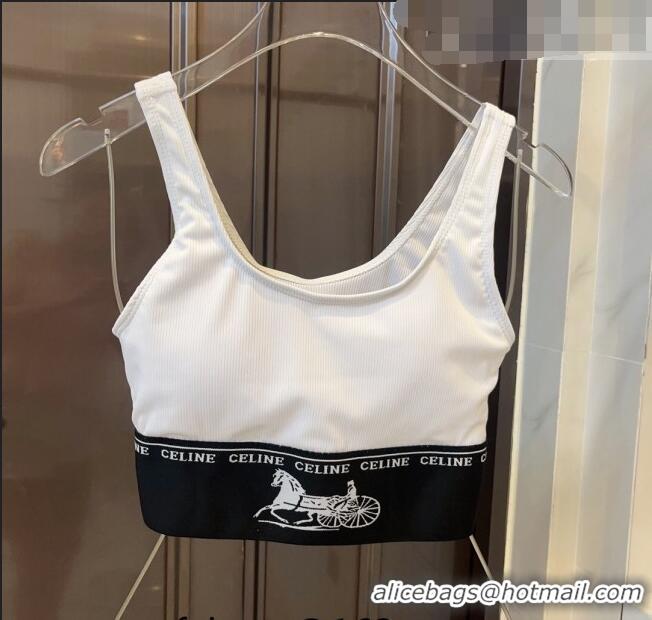 Super Quality Celine Swimwear 0613 White/Black 2023