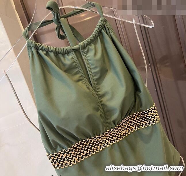 Buy Inexpensive Versace Swimwear 0613 Green 2023