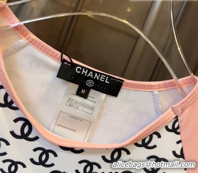 ​Reasonable Price Chanel Swimwear 0613 Pink/White/Black 2023