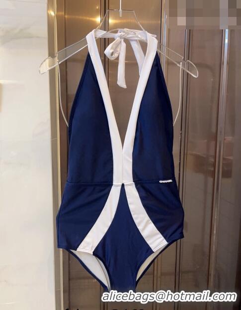 ​Luxury Discount Chanel Swimwear 0613 Blue/White 2023