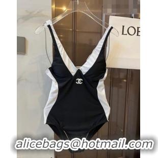 ​Buy Fashionable Chanel Swimwear 0613 White/Black 2023