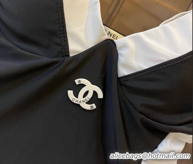 ​Buy Fashionable Chanel Swimwear 0613 White/Black 2023