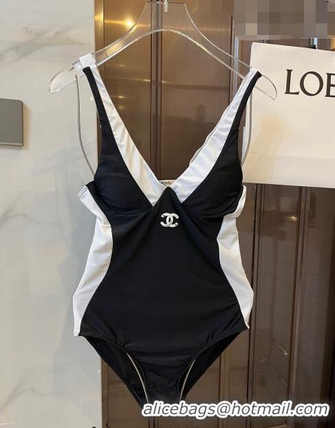 ​Buy Fashionable Chanel Swimwear 0613 White/Black 2023