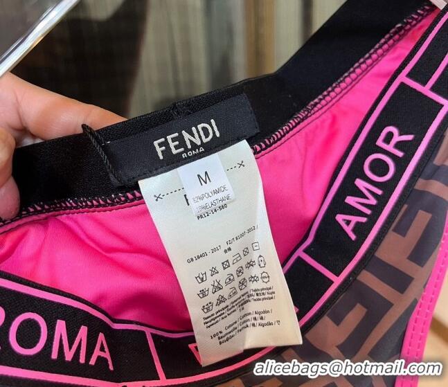 Buy Discount Fendi Two Pieces Swimwear 0613 Pink 2023