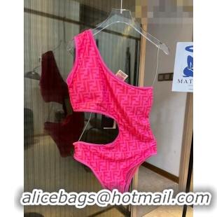 ​Unique Discount Fendi FF Swimwear F0613 Dark Pink 2023