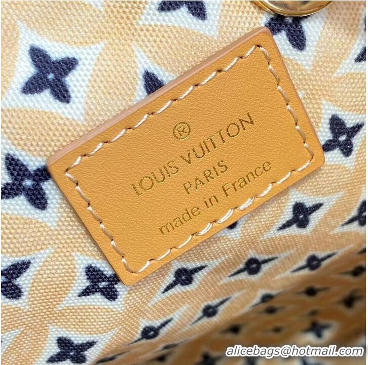 Discount Louis Vuitton Giant Monogram Neonoe BB M22986 Gradient Print Apricot