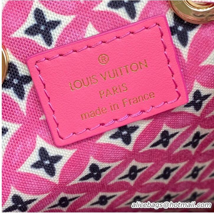 Unique Grade Louis Vuitton Giant Monogram Neonoe BB M22986 rose