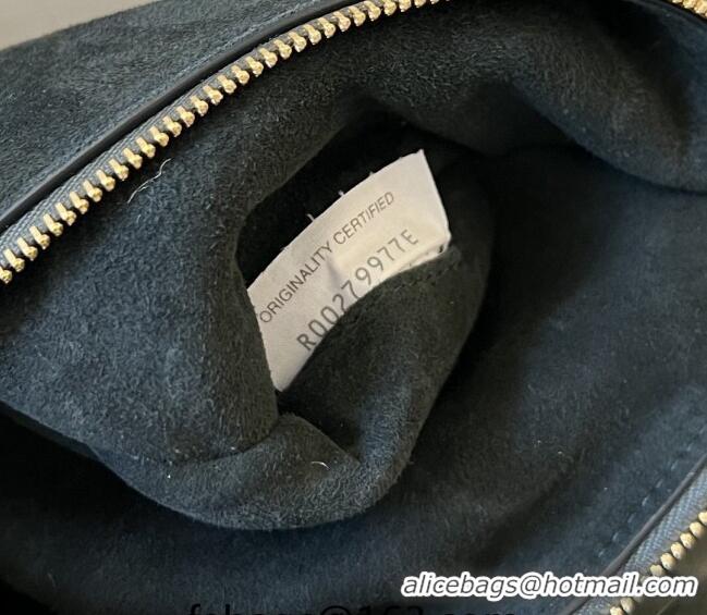 Good Quality Bottega Veneta Medium Solstice Shoulder Bag in Intrecciato Leather 740990 Dark Green 2023