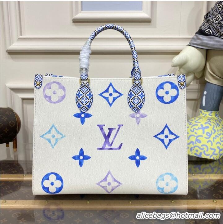 Top Quality Louis Vuitton OnTheGo MM M22975 blue